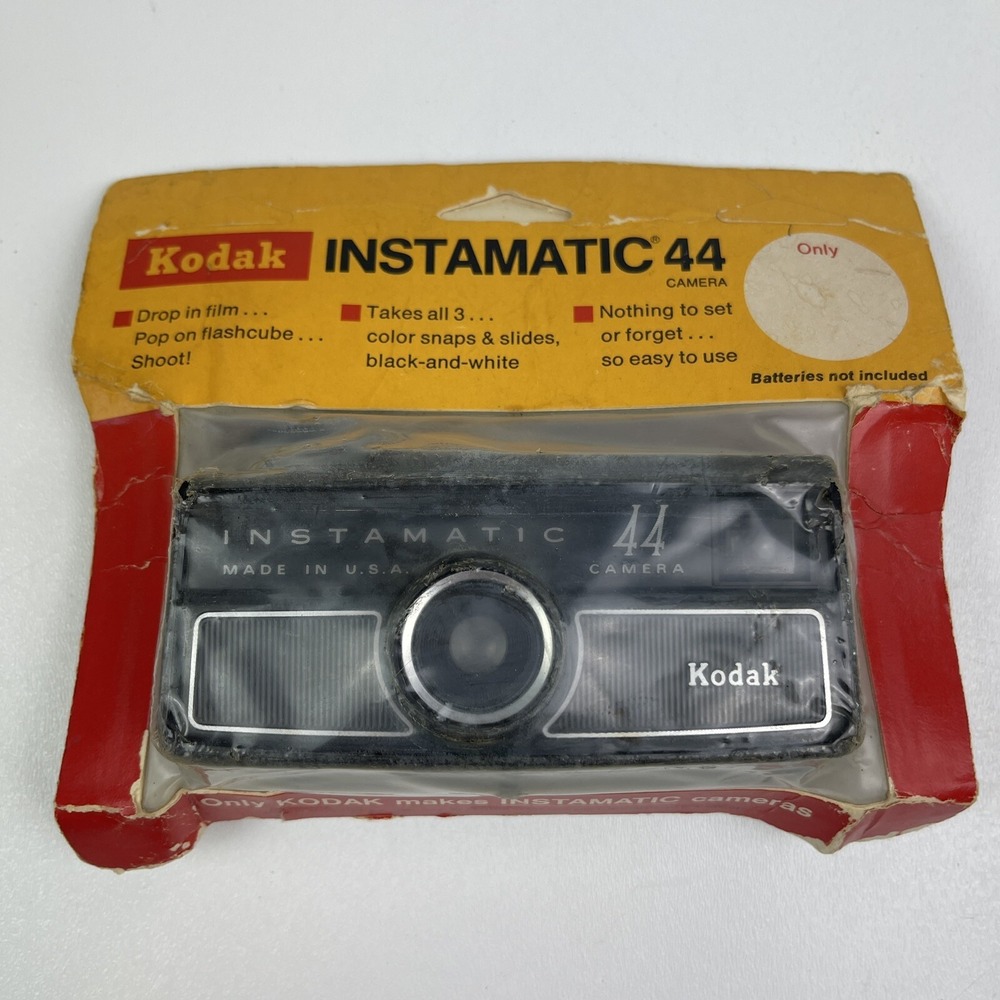 Vintage Kodak Instamatic 44 Camera Portable Instant Handheld Camera